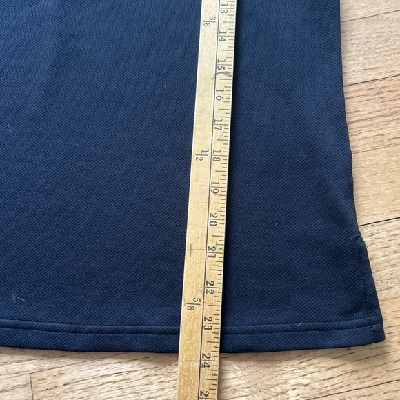 FootJoy Golf Spot Print Trim Hoodie Black Lightweight Shirt Small - Picture 7 of 8